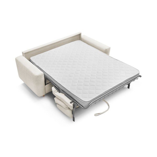 Béžová pohovka na každodenné spanie/rozkladacia 200 cm Cocoone – Bobochic Paris-image-3