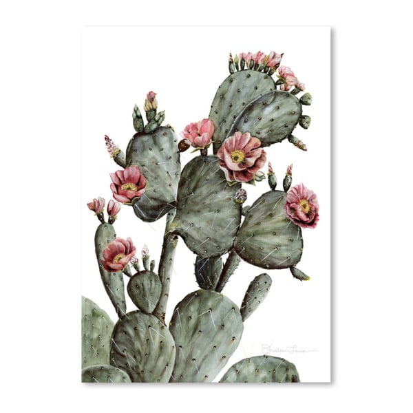 Plagát Prickly Pear by Shealeen Louise, 30 x 42 cm