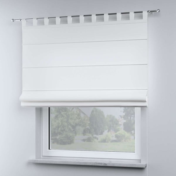 Biela rímska roleta 170x160 cm Happiness - Yellow Tipi-image-3