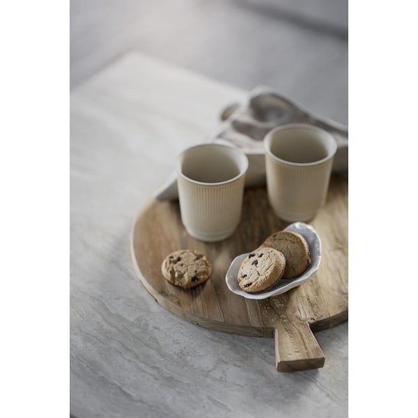 Biely konferenčný stolík s doskou z kameňa 140x60 cm Orwel - Rowico-image-4