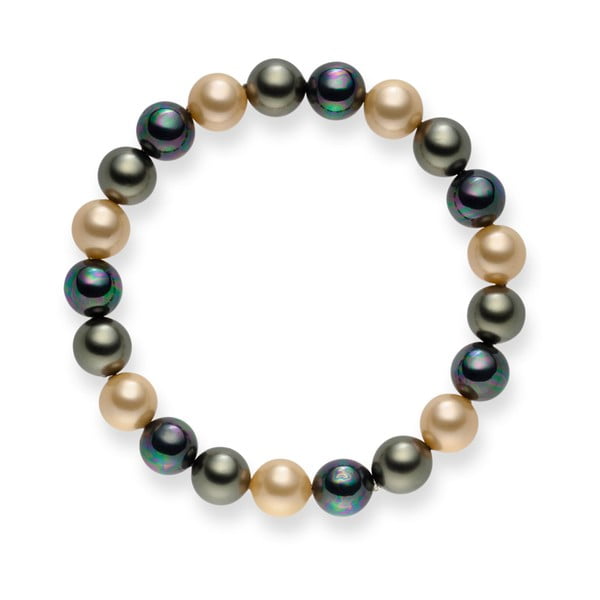 Perlový náramok Nova Pearls Copenhagen Medón, 19 cm