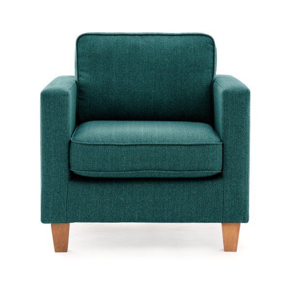 Tyrkysovomodré kreslo Vivonita Sorio-image-2