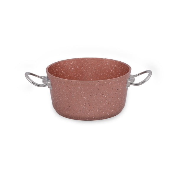 Ružový hliníkový hrniec s pokrievkou Güral Porselen Classic, ø 20 cm-image-4