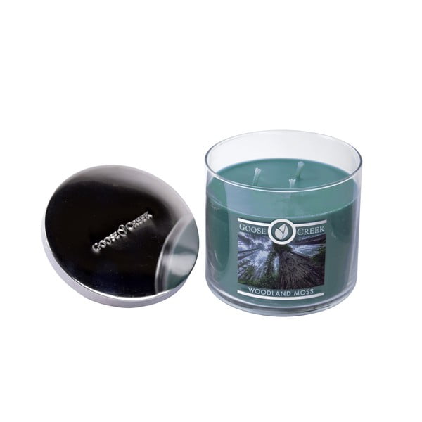 Vonná sviečka v sklenenej dóze Goose Creek Woodland Moss, 35 hodín horenia-image-2