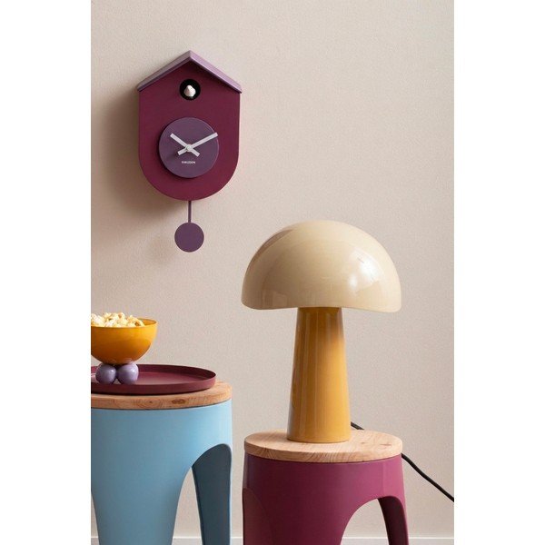 Okrovožltá stolová lampa s kovovým tienidlom (výška 33 cm) Grato – Leitmotiv-image-1