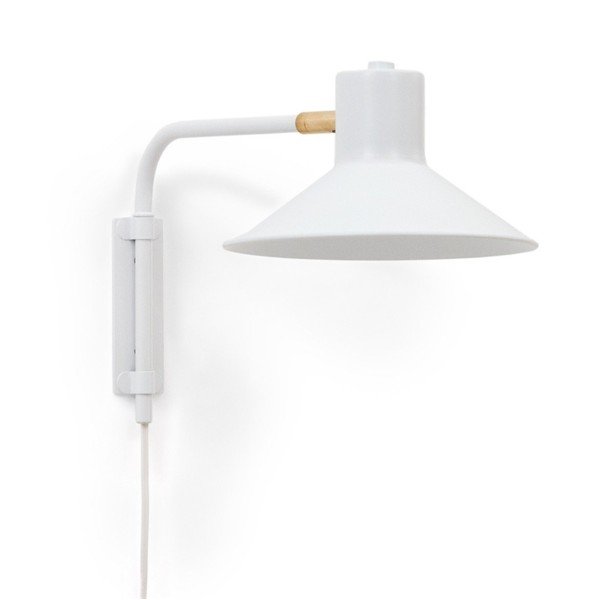 Biele nástenné svietidlo Aria – Kave Home