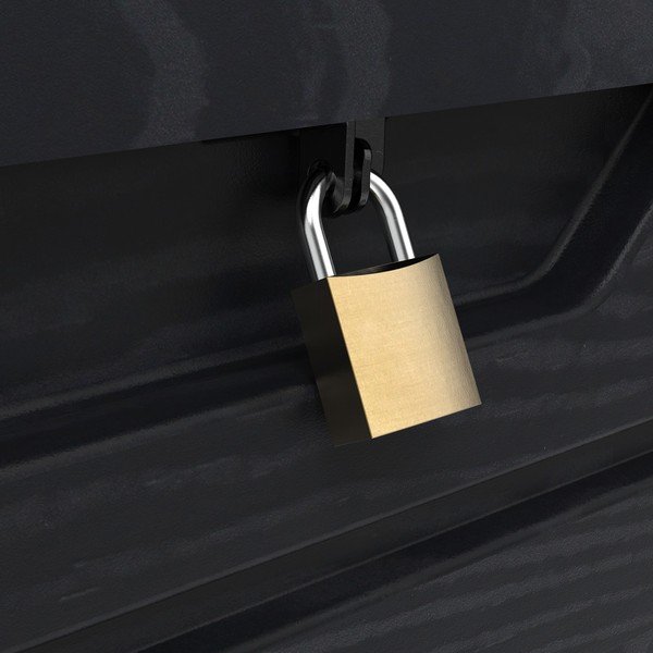 Tmavosivý záhradný úložný box Dolomiti – Toomax-image-3