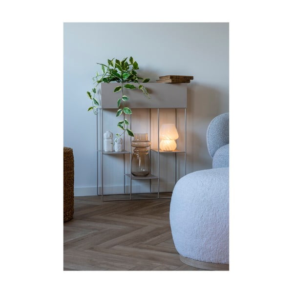 Svetlohnedá sklenená váza (výška 31 cm) – House Nordic-image-3