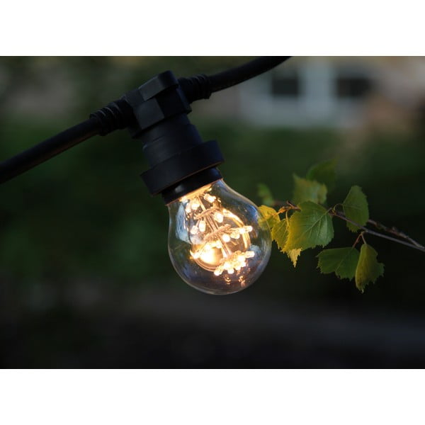 Čierna svetelná reťaz Star Trading Connecta, dĺžka 7 m-image-2