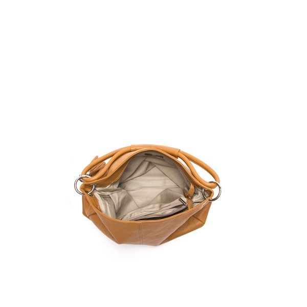 Kožená kabelka Anna Luchini 71 Cognac-image-3
