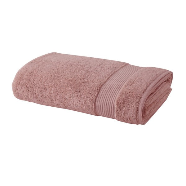 Svetloružový bavlnený uterák Bella Maison Basic, 30 × 50 cm