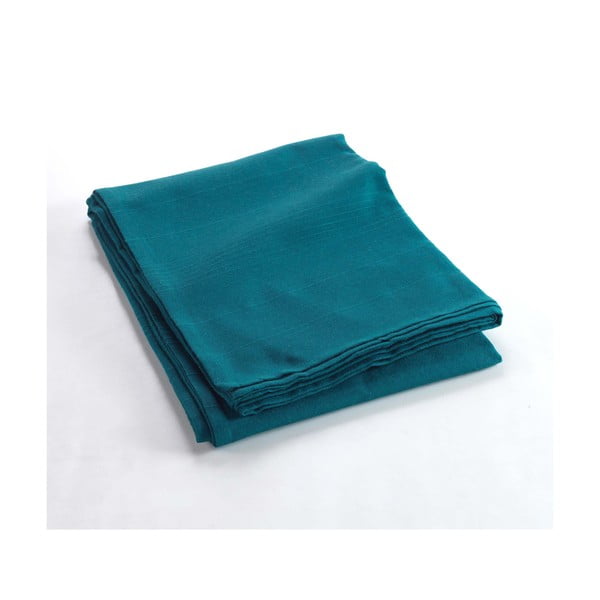 Modrý pléd 180x220 cm Lucile – douceur d'intérieur-image-2