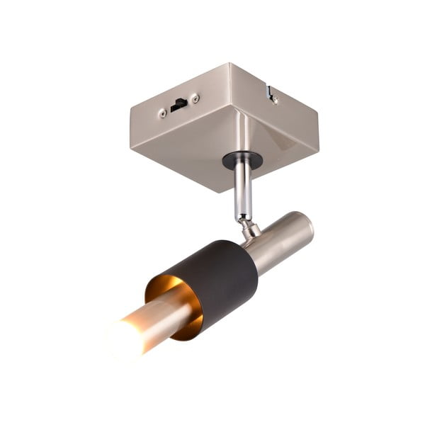 Čierne/v striebornej farbe LED bodové svietidlo 20,5x10 cm Ikaris – Trio Select-image-3