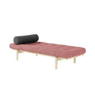 Ružová posteľ Next - Karup Design
