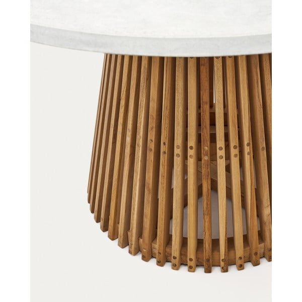 Okrúhly záhradný jedálenský stôl ø 120 cm Alcaufar – Kave Home-image-4