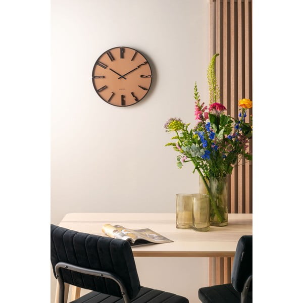 Svetlohnedá sklenená váza PT LIVING Wave, výška 27 cm-image-1