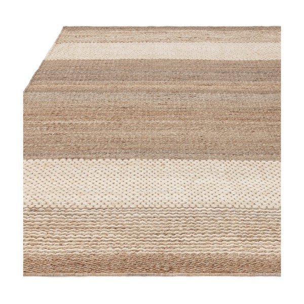 Bielo-béžový obojstranný ručne tkaný jutový koberec 120x170 cm Cedar – Asiatic Carpets-image-4