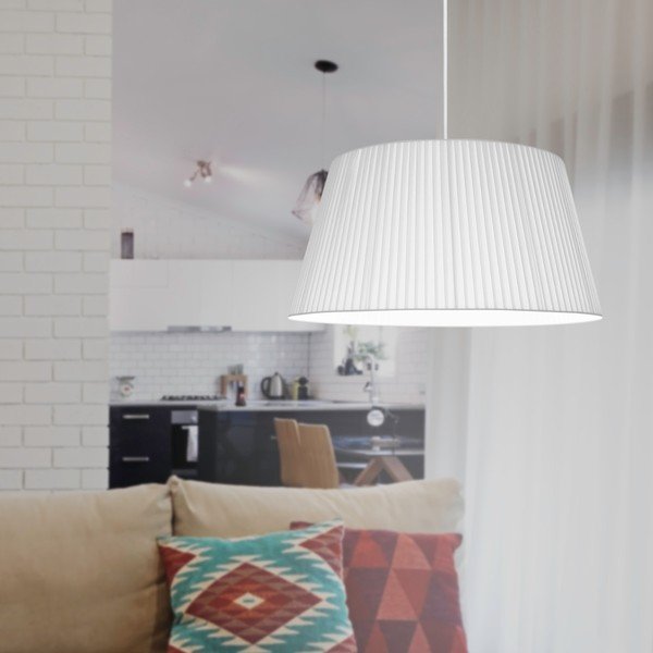 Biele stropné svietidlo Sotto Luce KAMI, Ø 54 cm-image-1