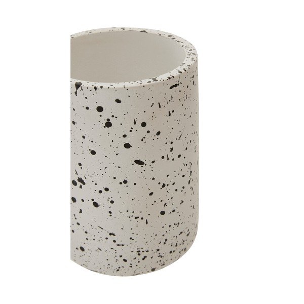 Krémovobiely betónový téglik na zubné kefky Mozie – Premier Housewares-image-3