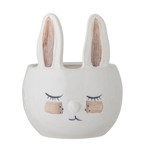 Kameninový ručne maľovaný obal na kvetináč ø 15 cm Villja – Bloomingville Mini