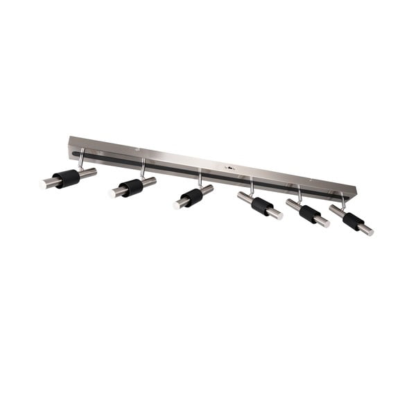 Čierne/v striebornej farbe LED bodové svietidlo 20,5x120 cm Ikaris – Trio Select