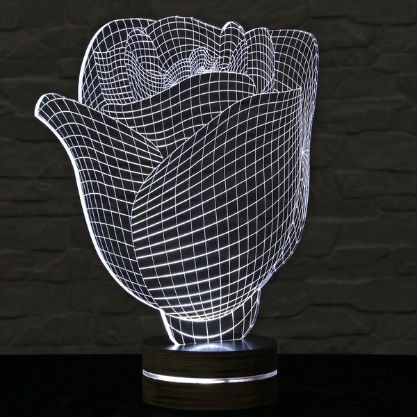 3D stolová lampa Rose-image-2