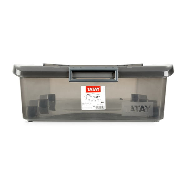 Sivý úložný box pod posteľ na kolieskach Ta-Tay Storage Box-image-1