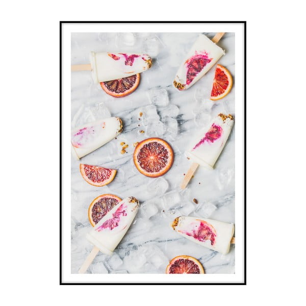 Plagát Imagioo Popsicles, 40 × 30 cm