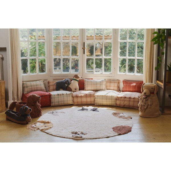 Bavlnený detský vankúšik 40x25 cm Mapple Red – Lorena Canals-image-3