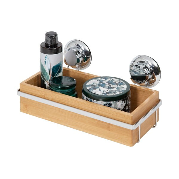Bambusový držiak na kúpeľňové doplnky Compactor Spa-image-3