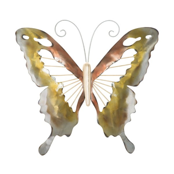 Nástenná dekorácia Mauro Ferretti Butterfly, 35 × 30,5 cm