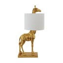 Stolová lampa v zlatej farbe s textilným tienidlom (výška 70 cm) Silas – Bloomingville