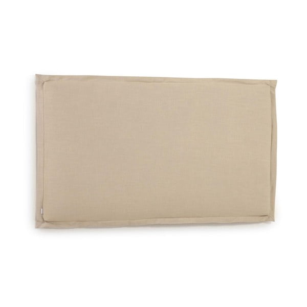 Béžové čalúnené čelo postele 206x106 cm Tanit – Kave Home