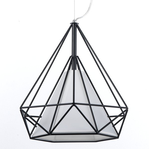 Čierne závesné svietidlo Tomasucci Diamond-image-2