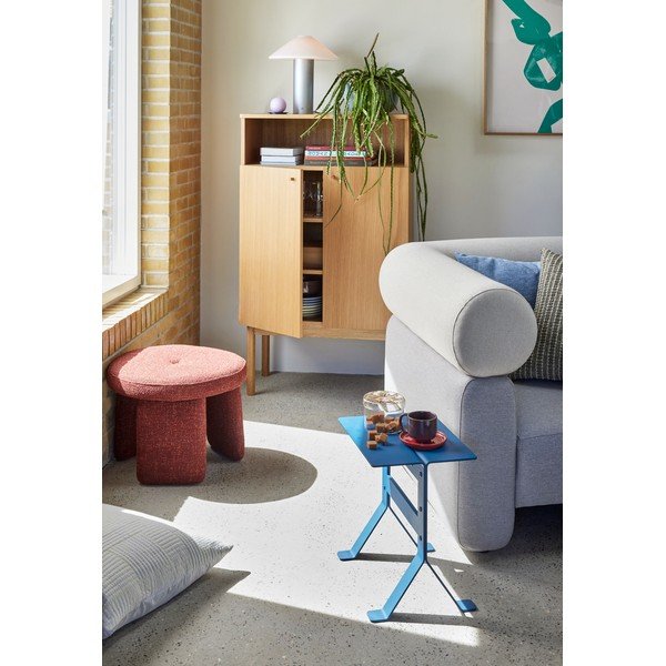 Skrinka v dekore duba v prírodnej farbe 80x135x42 cm Ulterior – Hübsch-image-1