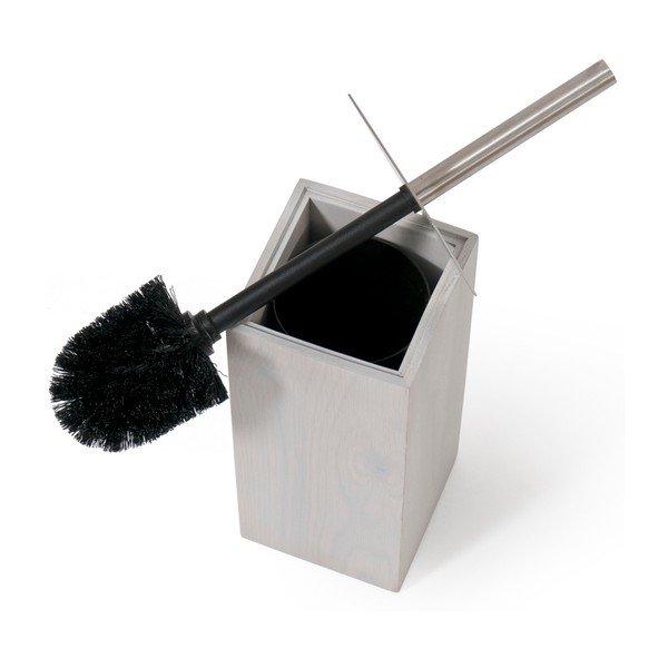 Sivá toaletná kefa z dubového dreva Wireworks Mezza-image-2