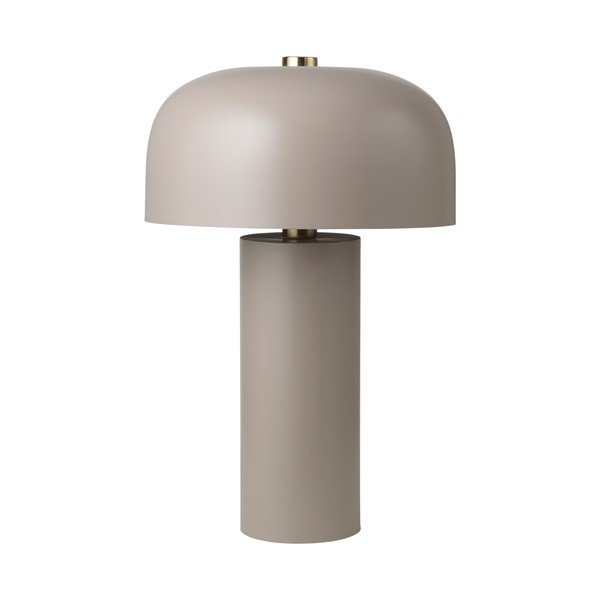 Sivá stolová lampa Cozy living Lulu, výška 55 cm