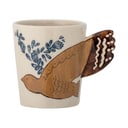 Krémovobiely kameninový hrnček 260 ml Hezha – Bloomingville