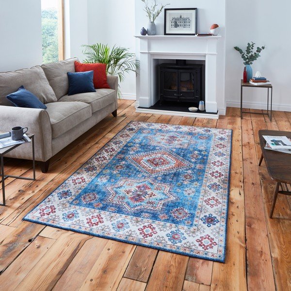 Modrý koberec 270x180 cm Topaz - Think Rugs-image-1