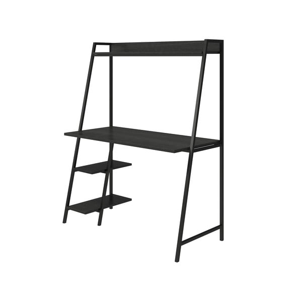 Pracovný stôl nástenný s doskou v dubovom dekore 51x111 cm Bushwick – Novogratz-image-2