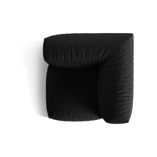 Čierny modul pohovky (variabilný) Martina – Micadoni Home-image-4