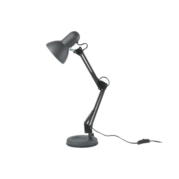 Čierna stolová lampa Leitmotiv Hobby, ø 12,5 cm