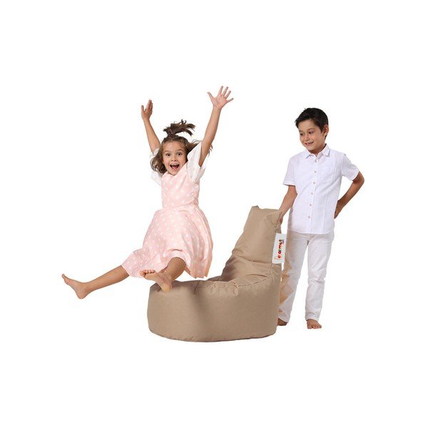 Béžový detský sedací vak Baton – Floriane Garden-image-2