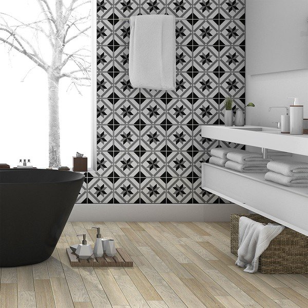 Sada 30 samolepiek na stenu Ambiance Azulejos Lucida, 15 × 15 cm-image-4