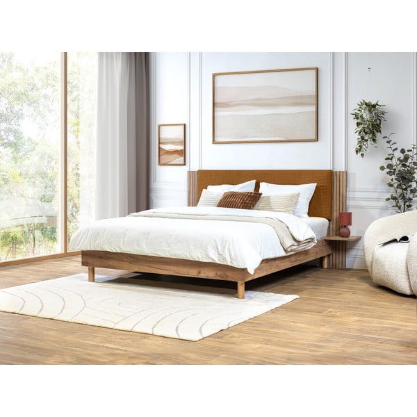 Dvojlôžková posteľ s roštom 140x190 cm Lior – Bobochic Paris-image-1