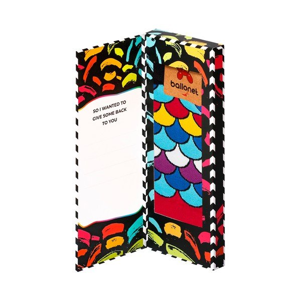 Ponožky v darčekovom balení Ballonet Socks Love You Socks Card with Fan, veľkosť 41 - 46-image-3