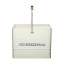 Krémovobiely stojan na čistiace prostriedky Kitchen Craft Living Nostalgia