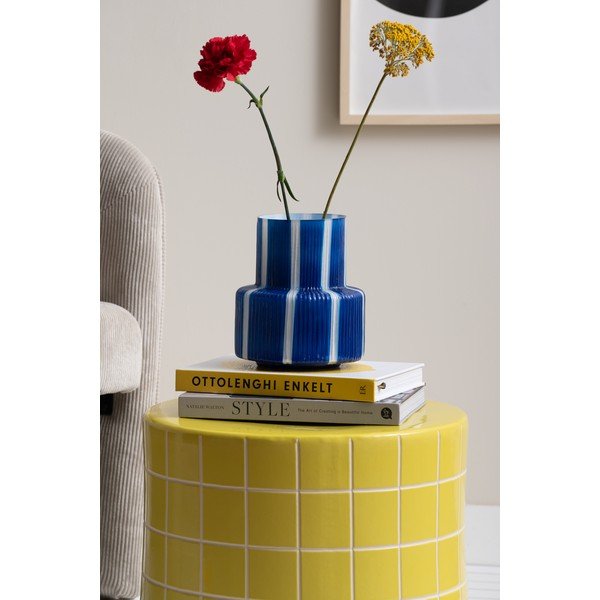 Keramický okrúhly odkladací stolík ø 42 cm Retro Tiles – Leitmotiv-image-4