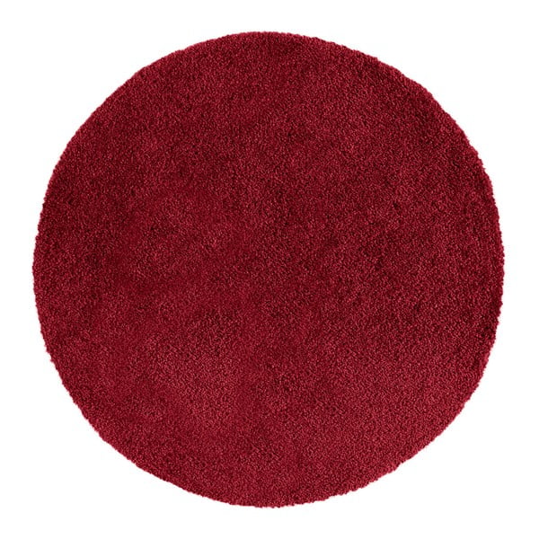 Vínový okrúhly koberec Universal Norge, ⌀ 80 cm