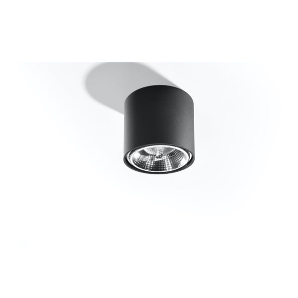 Čierne bodové svietidlo Luigi – Sollux-image-1